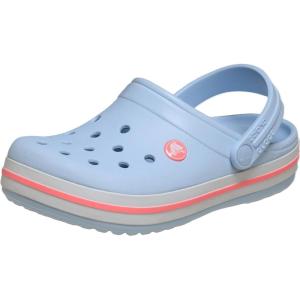 imageCrocs Kids Crocband Lightweight SlipOn ClogsBlue FrostGuava