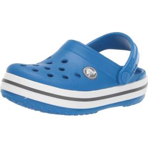 imageCrocs Kids Crocband Lightweight SlipOn ClogsBright CobaltCharcoal