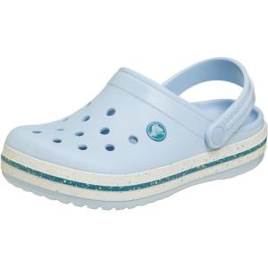 imageCrocs Kids Crocband Lightweight SlipOn ClogsSpeckled Blue Frost