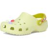 imageCrocs Kids Classic Clogs with Jibbitz CharmsFrothy Green