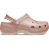 imageCrocs Womens Classic Platform Glitter Clog Quartz 10