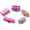 imageCrocs Jibbitz Girls Favorites Shoe Charm PacksBarbie Retro