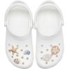 imageCrocs Jibbitz Girls Favorites Shoe Charm PacksGold Seashell