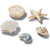 imageCrocs Jibbitz Girls Favorites Shoe Charm PacksGold Seashell