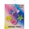 imageCrocs Jibbitz Girls Favorites Shoe Charm PacksSquishy Glitter Shapes