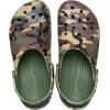 imageCrocs UnisexAdult Classic Clog  Seasonal GraphicArmy Green Camo