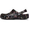 imageCrocs UnisexAdult Classic Clog  Seasonal GraphicBlack Ditsy