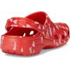imageCrocs UnisexAdult Classic Clog  Seasonal GraphicCherry RedHearts  Butterflies