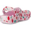 imageCrocs UnisexAdult Classic Clog  Seasonal GraphicPink MilkCherries