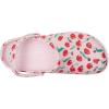 imageCrocs UnisexAdult Classic Clog  Seasonal GraphicPink MilkCherries