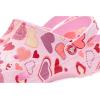 imageCrocs UnisexAdult Classic Clog  Seasonal GraphicPink MilkHearts