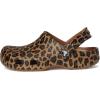 imageCrocs UnisexAdult Classic Clog  Seasonal GraphicSepiaLeopard
