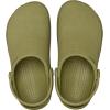 imageCrocs UnisexAdult Classic Crafted Canvas amp Suede ClogsAloe
