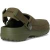 imageCrocs UnisexAdult Classic Crafted Canvas amp Suede ClogsArmy Green Suede