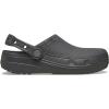imageCrocs UnisexAdult Classic Crafted Canvas amp Suede ClogsBlack Sand