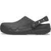 imageCrocs UnisexAdult Classic Crafted Canvas amp Suede ClogsBlack Sand