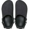 imageCrocs UnisexAdult Classic Crafted Canvas amp Suede ClogsBlack Suede