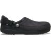 imageCrocs UnisexAdult Classic Crafted Canvas amp Suede ClogsBlack Suede