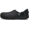 imageCrocs UnisexAdult Classic Crafted Canvas amp Suede ClogsBlack Suede