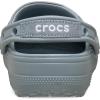 imageCrocs UnisexAdult Classic Crafted Canvas amp Suede ClogsConcrete