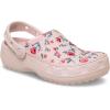 imageCrocs UnisexAdult Classic Crafted Canvas amp Suede ClogsFloral Cotton Candy