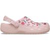 imageCrocs UnisexAdult Classic Crafted Canvas amp Suede ClogsFloral Cotton Candy