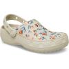 imageCrocs UnisexAdult Classic Crafted Canvas amp Suede ClogsFloral Frappe