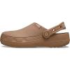 imageCrocs UnisexAdult Classic Crafted Canvas amp Suede ClogsMilk Chocolate