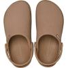 imageCrocs UnisexAdult Classic Crafted Canvas amp Suede ClogsMilk Chocolate