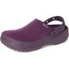 imageCrocs UnisexAdult Classic Crafted Canvas amp Suede ClogsPlush Plum Velvet
