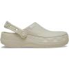 imageCrocs UnisexAdult Classic Crafted Canvas amp Suede ClogsStucco