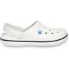 imageCrocs UnisexAdult Crocband ClogWhiteBlack