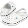 imageCrocs UnisexAdult Crocband ClogWhiteBlack