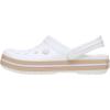 imageCrocs UnisexAdult Crocband ClogWhitePink Caramel