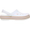 imageCrocs UnisexAdult Crocband ClogWhitePink Caramel