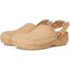 imageCrocs UnisexAdult Classic Crafted Canvas amp Suede ClogsCashew Suede