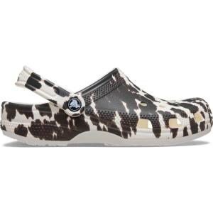 imageCrocs UnisexAdult Classic Clog  Seasonal GraphicChalkMulti Animal