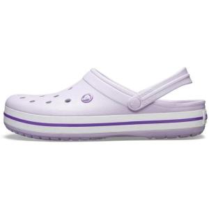 imageCrocs UnisexAdult Crocband ClogLavenderPurple