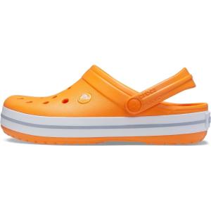 imageCrocs UnisexAdult Crocband ClogOrange Zing