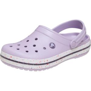imageCrocs UnisexAdult Crocband ClogSpeckled Lavender