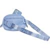 imageCrocs Classic Belt Waist Bag Customizable Fanny Pack Personalize with Jibbitz Charms Powder Pink One SizeBlue Haze