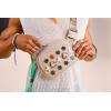imageCrocs Classic Belt Waist Bag Customizable Fanny Pack Personalize with Jibbitz Charms Powder Pink One SizeTaupe