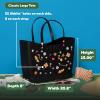 imageCrocs Classic Large Tote Bag  Durable  Washable  WaterproofPowder Pink