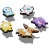 imageCrocs Jibbitz Pokmon Shoe Charm PacksGengarEeevee