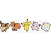 imageCrocs Jibbitz Pokmon Shoe Charm PacksPikachuEevee