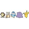 imageCrocs Jibbitz Pokmon Shoe Charm PacksPikuchuDitto
