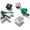 imageCrocs Jibbitz Sports amp Outdoor Shoe Charm PacksBaseball Team