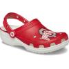 imageCrocs Unisex Adult Classic Collegiate ClogsWhite
