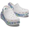 imageCrocs Unisex Adult Crush ClogsWhiteMulti Butterfly