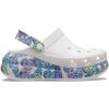 imageCrocs Unisex Adult Crush ClogsWhiteMulti Butterfly